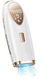 IPL Laser Hair Removal for Women and Men, At-Home Painless IPL Device with 5° Ice Cooling, 85% Hair Reduction for Armpits & Bikini and Full Body, White