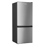 Upstreman 7.1 Cu.Ft Refrigerator with Bottom Freezer, Apartment Fridge