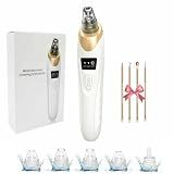 2026 Blackhead Remover Vacuum USB Pore Vacuum with 5 Suction Heads-Khaki