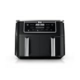 Ninja Foodi Air Fryer, 10 Qt DualZone, 6-in-1, Black, DZ302