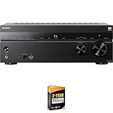 Sony STR-AN1000 7.2 Channel Home Theater 8K A/V Receiver Bundle with 26 Month CPS Extended Protection Pack