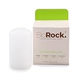 Biorock Crystal Natural Deodorant Refill - Unscented Plastic & Aluminum Free Salt Stick Deodorant for Women & Men Eco-Friendly, Sustainable, Zero Waste 4.25 oz