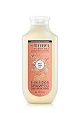 MRS. MEYER'S Clean Day 3 in 1 Dog Shampoo, White Peach Scent, 14oz