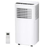 Portable Air Conditioners,10,000 BTU Room Air Conditioner with Remote Control, 3-in-1 Free Standing Cooling AC Unit with Fan & Dehumidifier,Sleep Mode,24H Timer,Installation Kit for Home/Office/Dorms