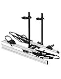 Young Hitch Mount Bike Rack with Ramp, 200 lbs. Capacity for 2 E-Bikes, Fat Tire and Standard, fits Cars, SUVs, RVs, Trailers with 2 Inch Receiver