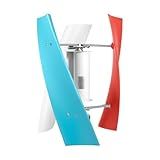 SRTYGHW 400W 12V Wind Turbine Generator Kit, 3 Blades Wind Power Generator with Controller, Vertical Wind Generator for Home, Boats, Street Lighting