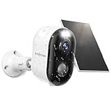 Armorcope Security Cameras Wireless Outdoor, Solar Battery Powered 2k Color Night Vision, AI Motion Detection, IP66 Weatherproof, 2-Way Talk, SD/Cloud Storage, 2.4Ghz WiFi Cameras for Home Security