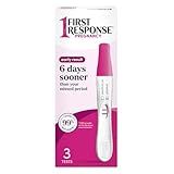 First Response Early Result Pregnancy Test, 3 Pack (Packaging & Test Design May Vary)