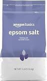Amazon Basics Epsom Salt Soaking Aid, Lavender Scented, Relax & Relief, Resealable, 3 Pound, 1-Pack (Previously Solimo)