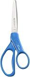 Westcott GEM Crystal-Design Scissors for Kids Ages 12+ - Back to School Essentials and Classroom Supplies - 7-Inch Pointed Student Scissors - for Right- or Left-Handed Use - Assorted Colors - 1 Pack