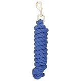 Tough1 Economy Cotton Lead with Bolt Snap - Royal Blue
