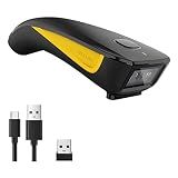 NETUM Mini Barcode Scanner Bluetooth Compatible, Portable Bar Code Reader