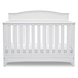 Delta Children Emery 4-in-1 Convertible Baby Crib - Greenguard Gold Certified, White