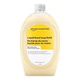 Amazon Essentials Liquid Hand Soap Refill, Milk and Honey Scent, Triclosan-free, 50 Fluid Ounces, Pack of 1 (Previously Amazon Basics)