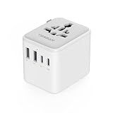 TESSAN Universal Travel Adapter, International Power Adapter