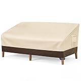 Vailge Patio Sofa Cover 3-Seater & Outdoor Couch Cover Waterproof