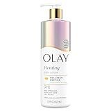 Olay Body Lotion for Women, Firming with Collagen Peptides Serum, Visibly Firmer Skin, 24hr Moisture & Hydration, Fast Absorbing Formula, Vitamin B3 Complex, For All Skin Types, 17 fl oz