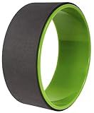 Fitvids Yoga Wheel for Stretching - Spine Stretching & Flexibility Enhancer with Non-Slip Surface, Full-Body Workout Equipment for Improved Mobility, Green