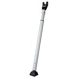 BRINKS Door Security Bar - Adjustable Brinks Door Security Bar for Travel, School, Dorm and Home - Door Jammer for Hinged Doors and Sliding Door Security – Silver