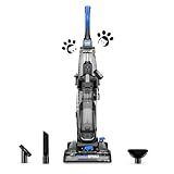 Eureka PowerSpeed Lightweight Upright Vacuum Cleaner for Carpet and Hard Floor, Powerful Bagless Upright Vacuum Cleaner for Home Pets, NEU181A, Blue