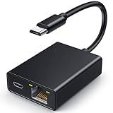 Ethernet Adapter for Fire TV Stick, Electop Micro USB to RJ45 Ethernet Network Adapter Compatible with 4K Fire Stick,Chromecast Google Home Mini and More Streaming TV Sticks(Adhesive Tape Included)