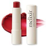 Melixir Vegan Lip Butter, Tinted Lip Balm Stick - 03 Red Velvet, Bee-Free