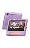 Amazon Fire 7 Kids tablet (newest model) ages 3-7. Top-selling 7" kids tablet on Amazon. Includes ad-free and exclusive content, easy parental controls, 10-hr battery, 16 GB, Purple
