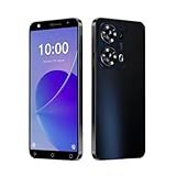 LatsYrs 4G Smartphone,5.0 inch HD Display, 2GB and 16GB /Expandable to 128GB, Android 10.0,3500mAh Long-Lasting Battery,Dual SIM Dual Camera,Face ID Unlocked Mobile Phone (Black)