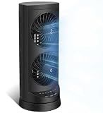 Personal Tower Cooling Fans that Blow Cold Air,25dB Quiet Fan with 24ft/s