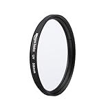 Amazon Basics UV Protection Camera Lens Filter, Scratch Resistant, Photography Filter, Lens Protection, 58mm