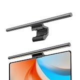 YEELIGHT Monitor Light Bar, Computer Monitor Lamp for Home Office Gaming, 250LM No Glare Eye-Care LED Screen Bar, Touch Control USB Reading Desk Lamp with Stepless Dimming for Flat & Curved Monitor
