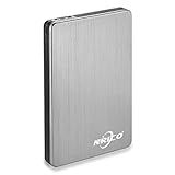 NRICO 500GB Portable External Hard Drive USB 3.0 HDD 2.5inch Storage Compatible for PC, Mac, Desktop,PS4 (500GB, Grey)
