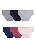 Fruit of The Loom Women Seamless Panties, Bikini-6 Pack-Assorted Colors, 7, Bikini - 6 Pack - Assorted Colors