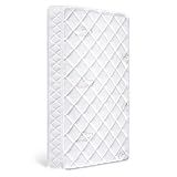 Letmxiu Premium Crib & Toddler Mattress,100% Knitted Fabric, Premium Fleece Surface-Hypoallergenic, 5" Thick Firm Soft Crib Mattress, Non-Toxic - Fits Standard Cribs & Toddler Beds