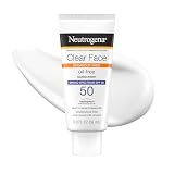 Neutrogena Clear Face Sunscreen Lotion SPF 50, 3 fl. oz