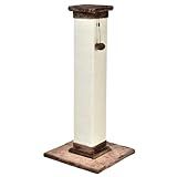 Amazon Basics Cat Scratcher - Indoor Classic Single Cat & Kittens Scratching Post with Sisal Rope, Jute Fiber, Large (35.4"H) - Brown