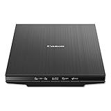 Canon CanoScan LiDE 400 Slim Scanner, 7.7" x 14.5" x 0.4", Document & Photo Scanner, Black