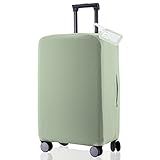 RainVillage Travel Luggage Cover - Scratch-Resistant Fit 19-31 Inch Suitcase Protector (Cyan, S(19-21 inch))