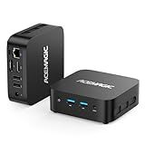 ACEMAGICIAN Vista V1 Mini Pc Computers, 12Th Gen Intel N95 (Beat N100, Up to 3.4Ghz), 16GB DDR4 RAM 512GB SSD Mini Computer, UHD 4K HDMI DP, Dual WiFi/Bt, Gigabit Ethernet Vesa, Home/Office Micro Pc