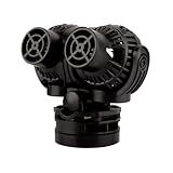 FREESEA Aquarium Circulation Pump Wave Maker Power Head with Magnetic Mount Suction for 20-75 Gallon Saltwater Freshwater Tank (1600 GPH, Black)