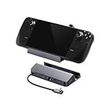 Anker Steam Deck Dock, Docking Station for Steam Deck (OLED)/ROG Ally/Legion Go(Not for Rog Ally X), 6-in-1 USB C Hub with HDMI 4K@60Hz, 1Gbps Ethernet, 2 USB-A and 1 USB-C Port, 100W Fast Charging