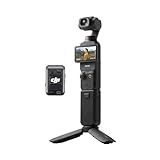 DJI Osmo Pocket 3 Creator Combo, Vlogging Cameras with 1'' CMOS, 4K/120fps Vlog Camera, 3-Axis Stabilization, Face/Object Tracking, Mic Included for Clear Sound, Digital Vlogging Camera for YouTube