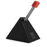 Hotline Games Mouse Bungee Mouse Cord Clip Cord Management System Fixer Holder for Esports FPS Game (3.0 Black)