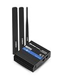 Teltonika RUT241098000 (US Version) Industrial 4G LTE Cellular Router, 4G LTE Wi-Fi Router, Automatic failover, Advanced VPN, Certified by Verizon/AT&T/T-Mobile