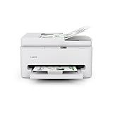 Canon PIXMA TR7120 Wireless Color Inkjet Printer for Duplex Printing, White – Home Printer with Copier/Scanner, Auto Document Feeder, Compact Design, Intuitive Control Panel