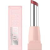Maybelline Lifter Glaze Oil Balm with Hyaluronic Acid and Hydrating Oil Blend, Lip Balm with 24HRs of Smooth, Moisturizing Shine, Berry Haze (Sheer Cool Mauve)