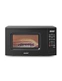 COMFEE CMO-C20M1WB Countertop Microwave Oven, 0.7 cu.ft Small Microwave with 11 power levels,Turntable Reset Function, Speedy Cooking, Weight/Time Defrost, Memory function, Children Lock, 700W