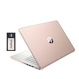 HP Stream 14" HD BrightView Laptop, Intel Celeron N4120, 16GB RAM, 288GB Storage (128GB eMMC + 160GB Docking Station Set), Intel UHD Graphics, 720p Webcam, Wi-Fi, 1 Year Office 365, Win 11 S, Gold