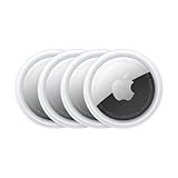 Apple AirTag (1st Generation) 4 Pack Keep Track of and find Your Keys, Wallet, Luggage, Backpack, and More. Simple one-tap Set up with iPhone or iPad, Bluetooth