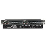 MIZISNR Graphic Equalizer 15-Band Stereo EQ for Home Audio, Dual Channel Professional DJ Equalizer, Noise Reduction 1U Rack Mount (EQ-215)